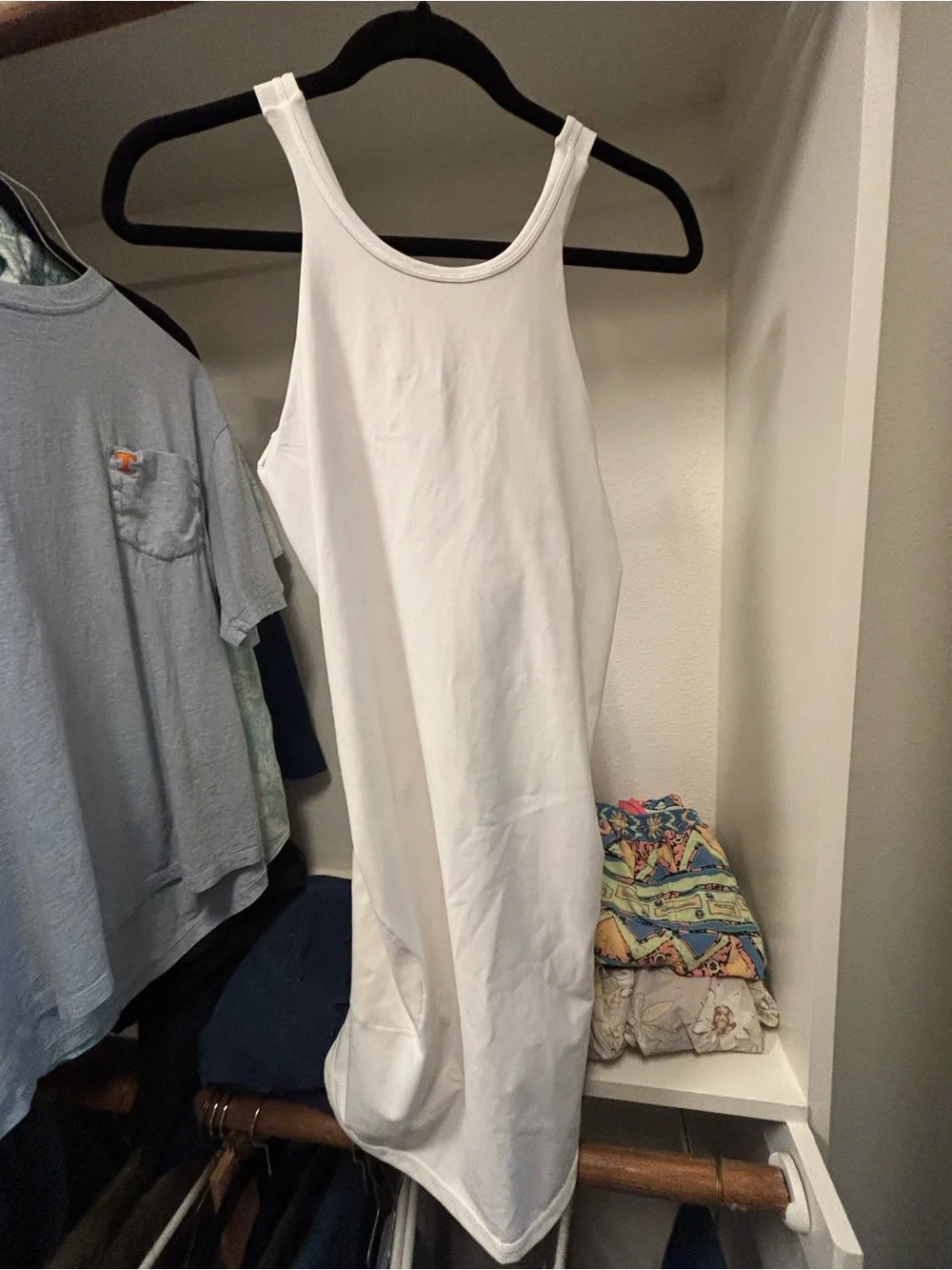 Vuori White Women's Tank Dress - Sleek Everyday Dress WORN ONCE